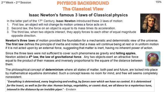 Isaac Newton's Laws
