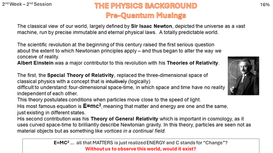 Newton and Einstein